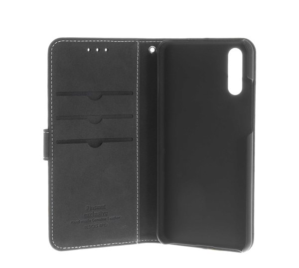 Insmat, Exclusive Flip Case, Huawei P20, musta