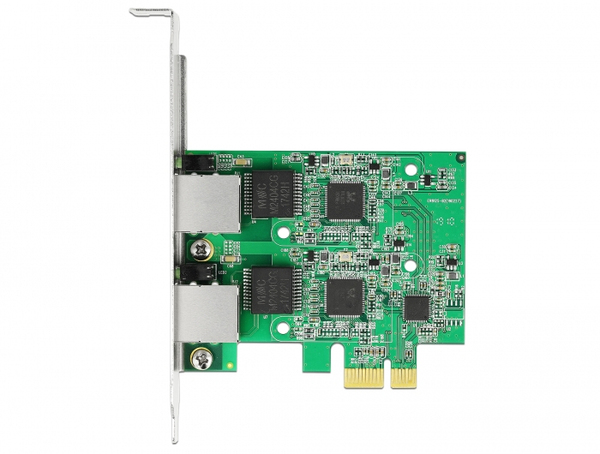 PCI Express x1 Card to 2 x 2.5 Gigabit LAN
