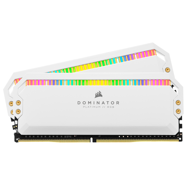 Corsair Dominator Platinum RGB 16GB (2 x 8GB) DDR4 3600 MHz, CL18 - memory, White