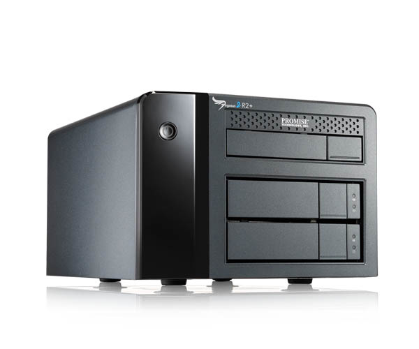 Promise Pegasus 2 R2+, 2x3TB SATA, Thunderbolt 2 cable