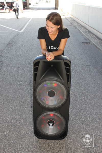 iDance Groove 980, karaokeh&ouml;gtalare med ljuseffekt, 2x15", Bluetooth