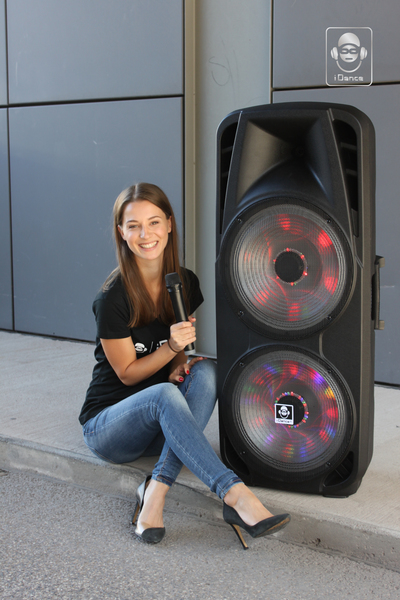 iDance Groove 980, karaokeh&ouml;gtalare med ljuseffekt, 2x15", Bluetooth