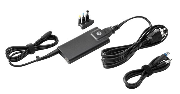 HP Slim with USB AC Adapter - Verkkosovitin - 65 watt - Eurooppa malleihin Envy 17, ENVY TouchSmart 15, 17, Pavilion 17, Pavilion x2, Spectre 13