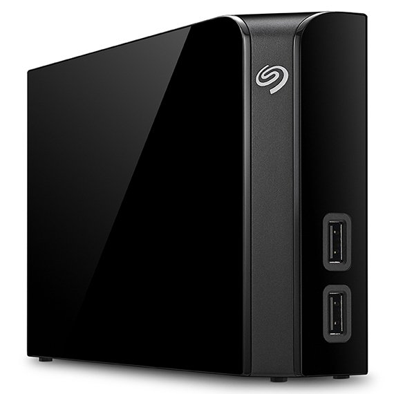 Seagate Backup Plus Hub 10 Tt -ulkoinen kovalevy, Musta