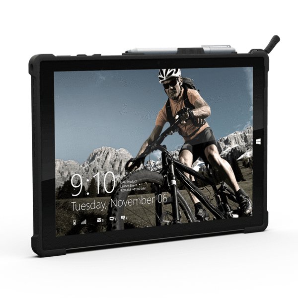 Surface Pro 2017/Pro 4, Metropolis Case, sininen/musta