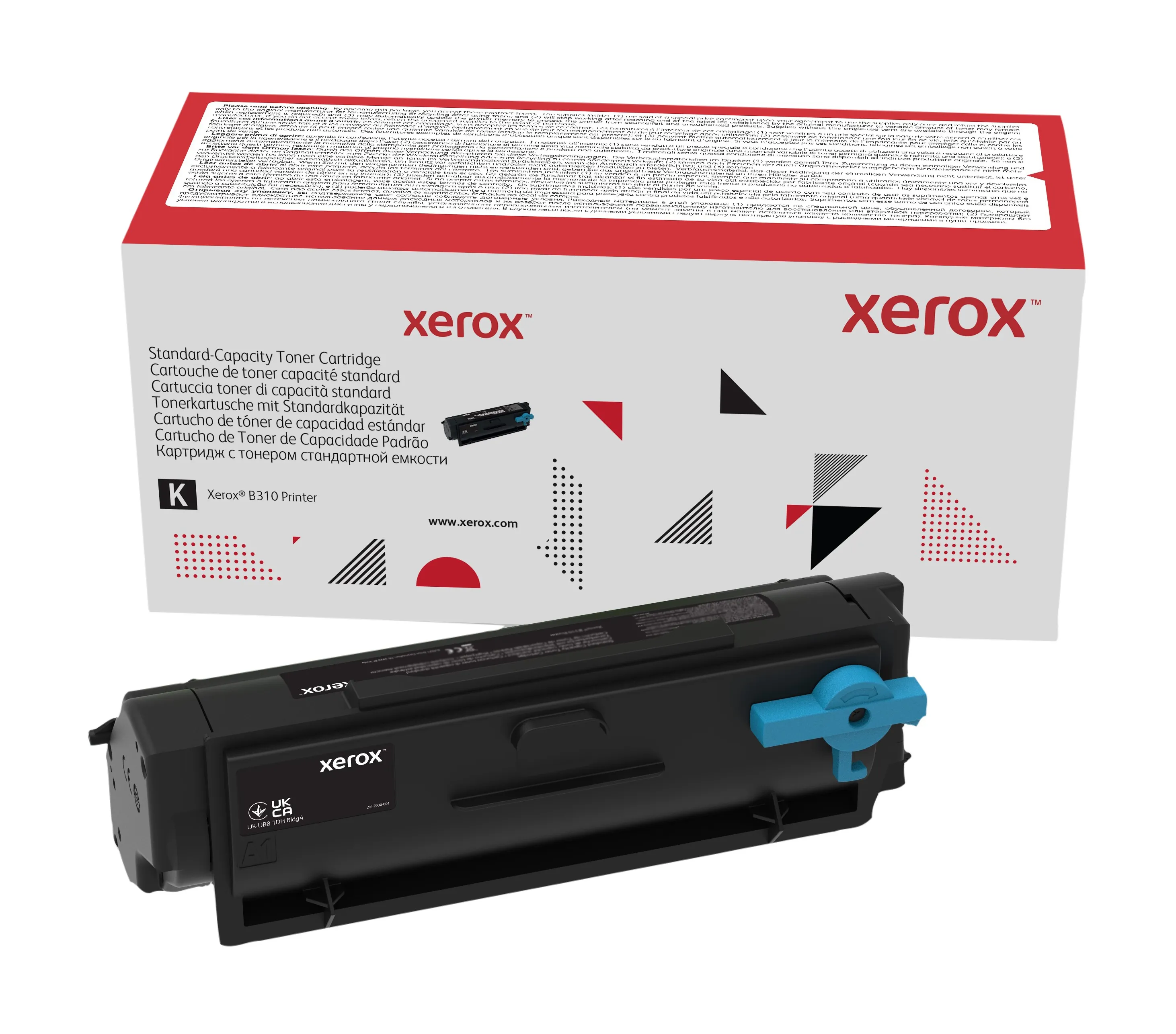 Xerox 006R04376-laserv&auml;rikasetti, musta