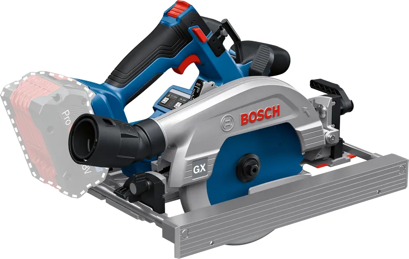 Bosch Professional GKS 18V-57-2 GX 18V Borstl&ouml;s Sladdl&ouml;s Cirkels&aring;g Solo