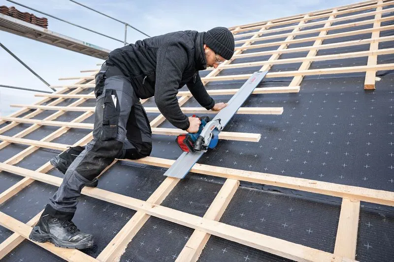 Bosch Professional GKS 18V-57-2 GX 18V Borstl&ouml;s Sladdl&ouml;s Cirkels&aring;g Solo