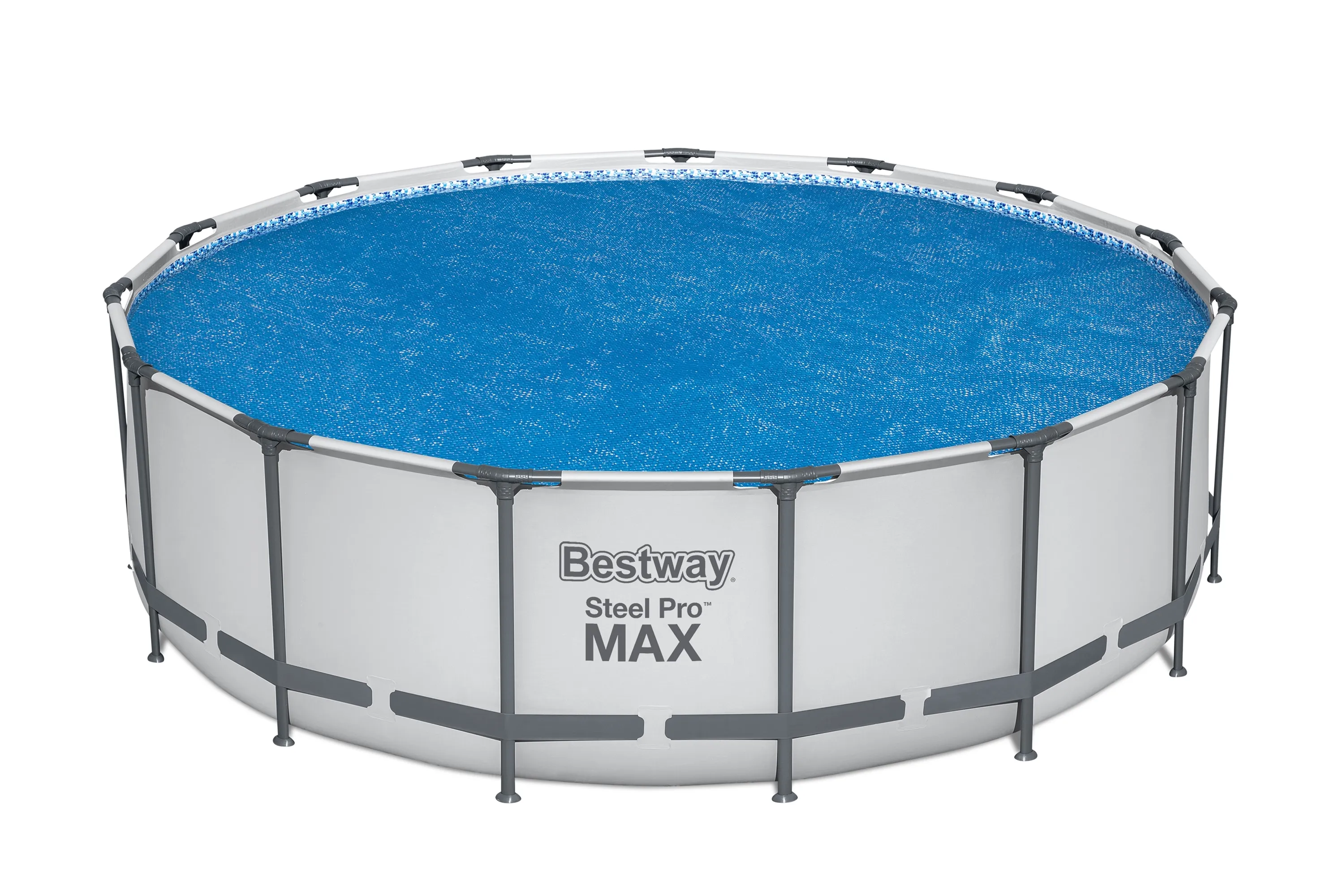 Bestway Flowclear Round Solar Pool Cover 4.62 m Blue