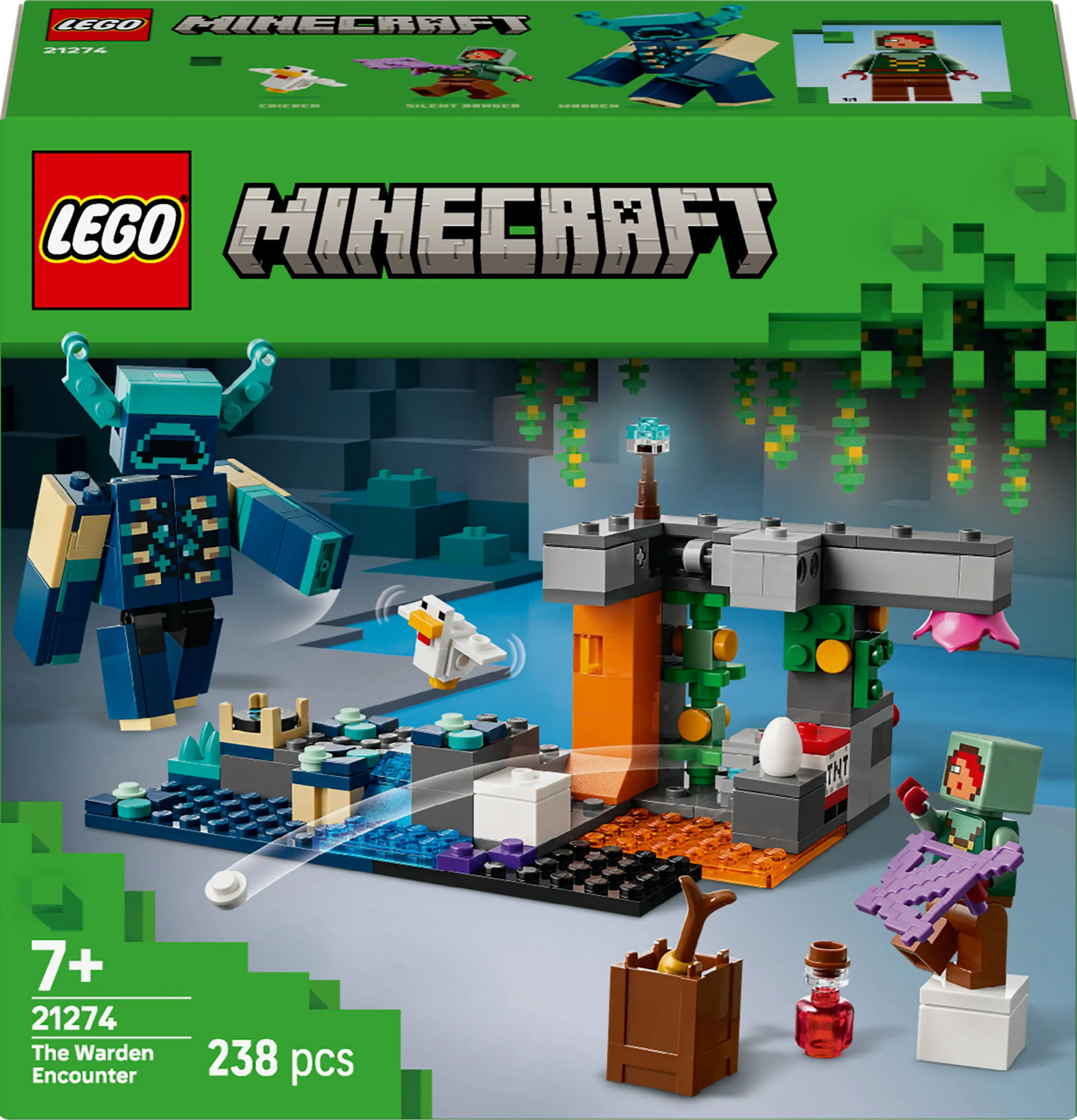LEGO Minecraft The Iron Golem Encounter 21274