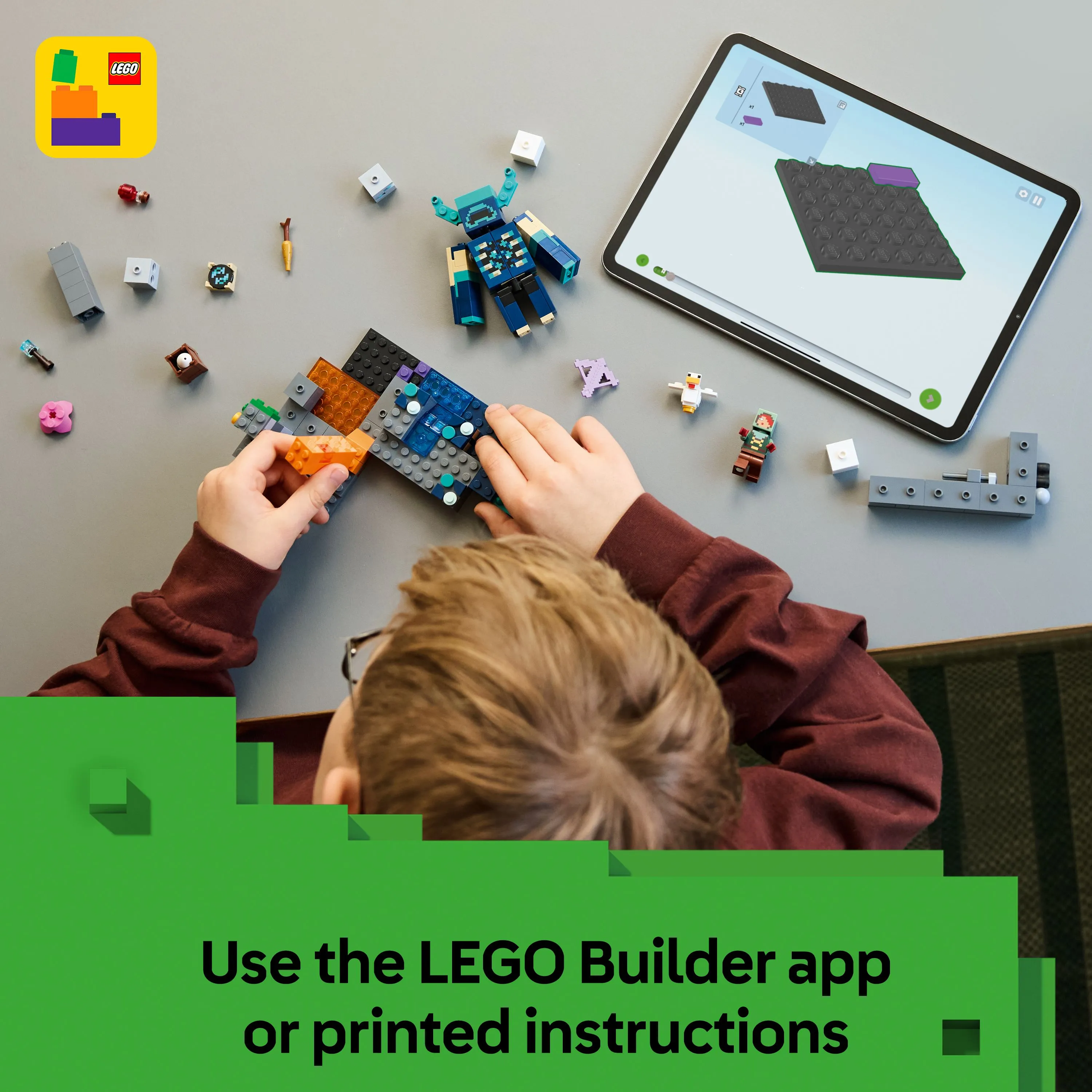 LEGO Minecraft The Iron Golem Encounter 21274