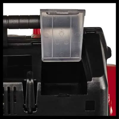 Einhell Compressor TC-AC 190/6/8 OF Set (red/black, 1,200 watts, tire inflator, compressed air hose)
