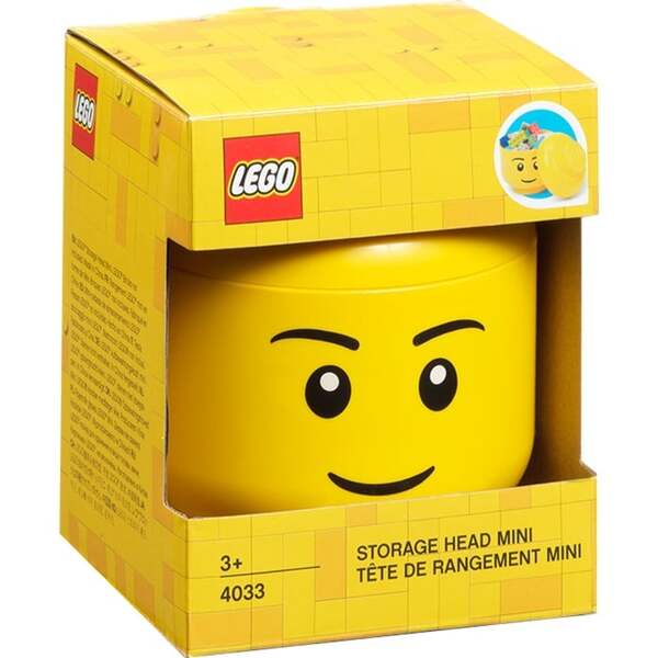 Room Copenhagen LEGO Storage Head "Boy", mini 40331724