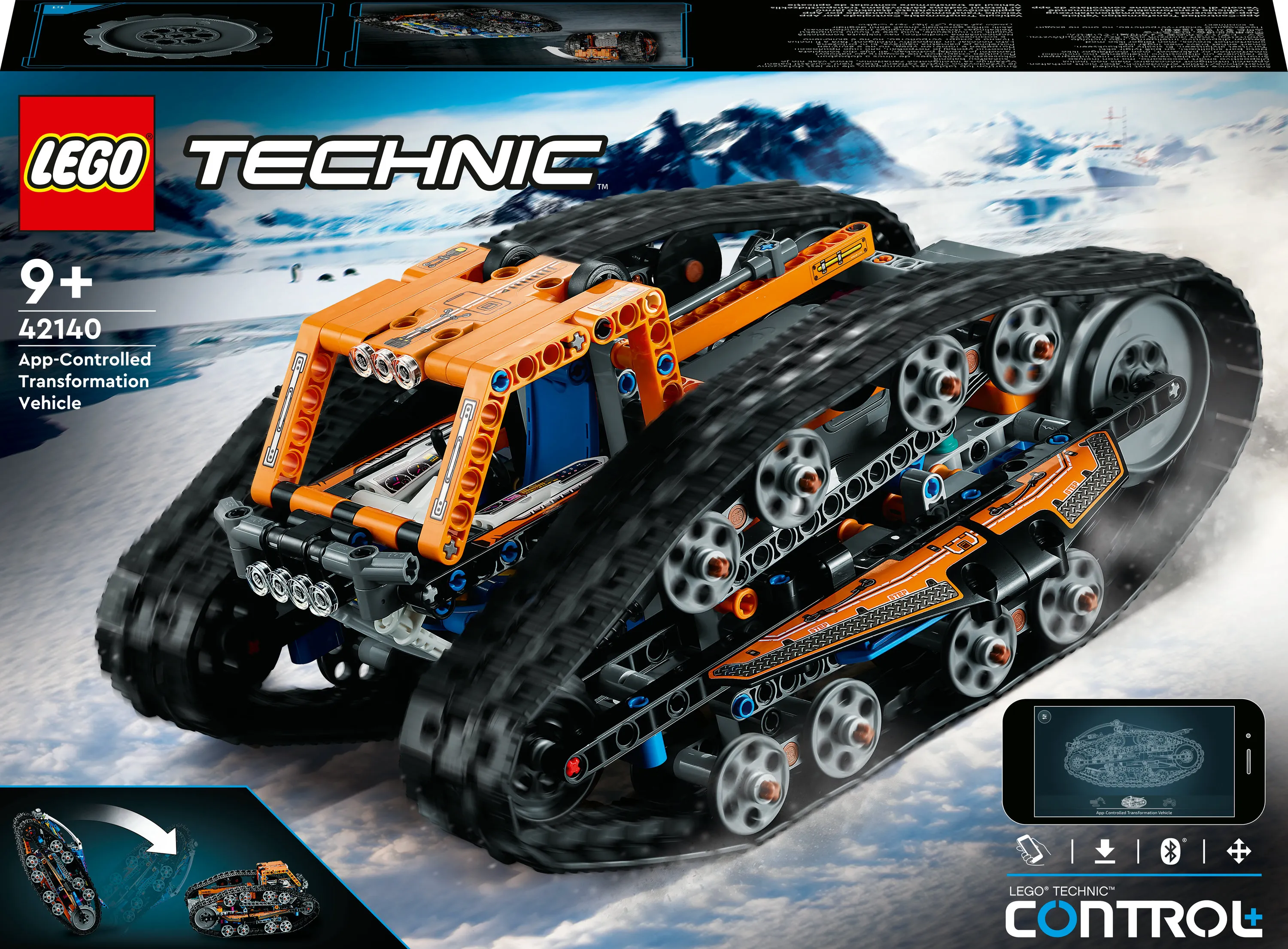Lego Technic App-Controlled Transformation Vehicle 42140