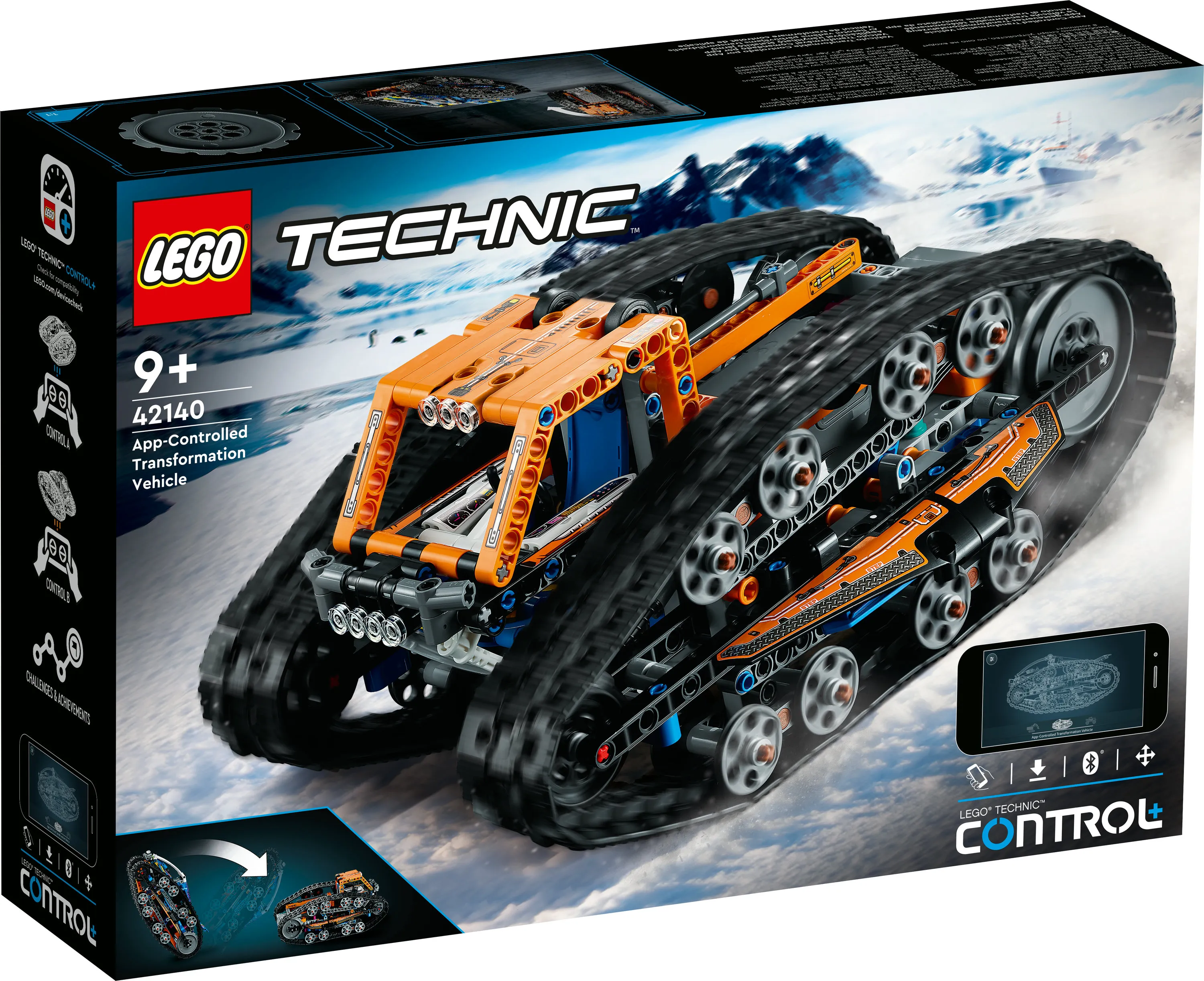 Lego Technic App-Controlled Transformation Vehicle 42140