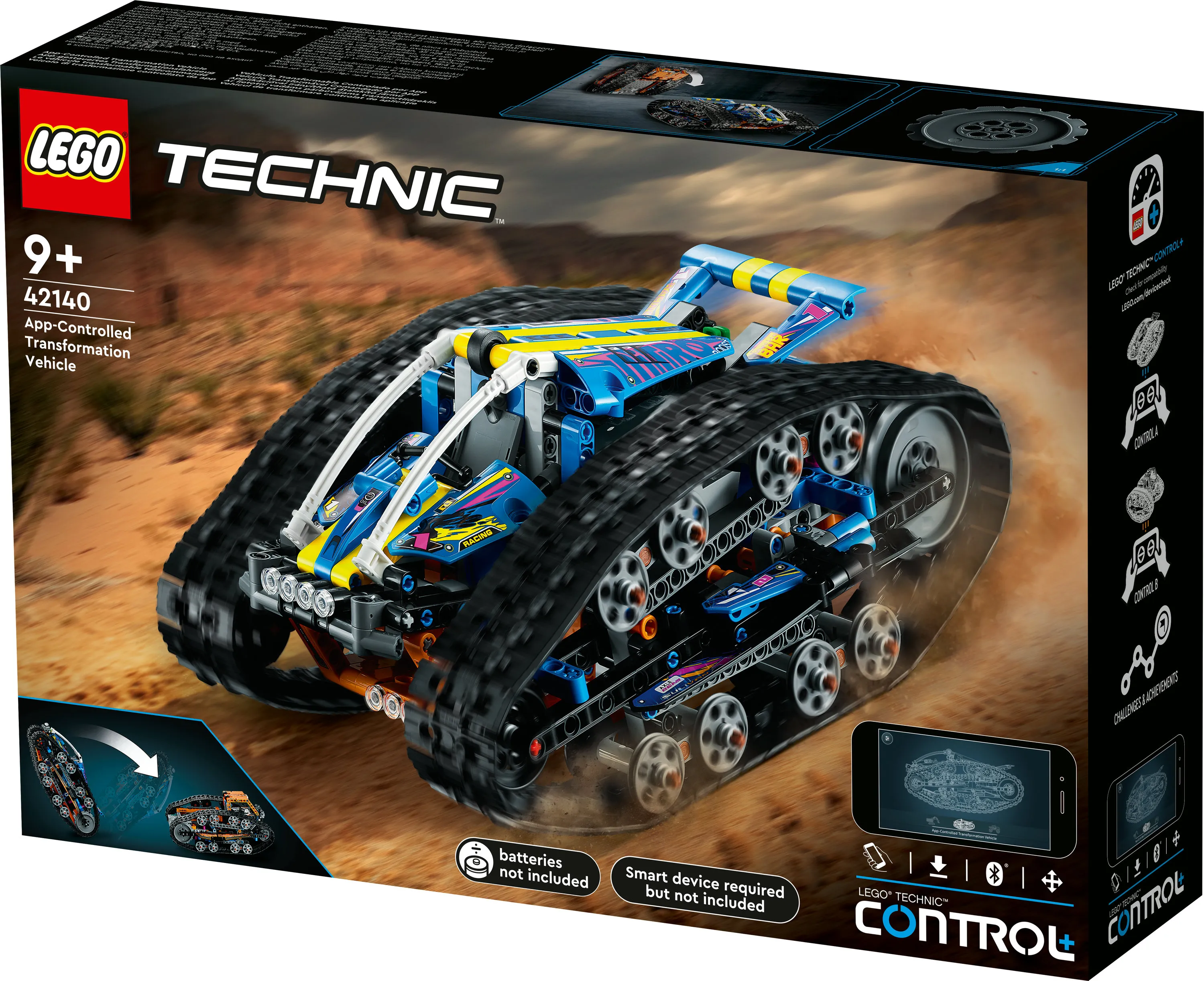 Lego Technic App-Controlled Transformation Vehicle 42140