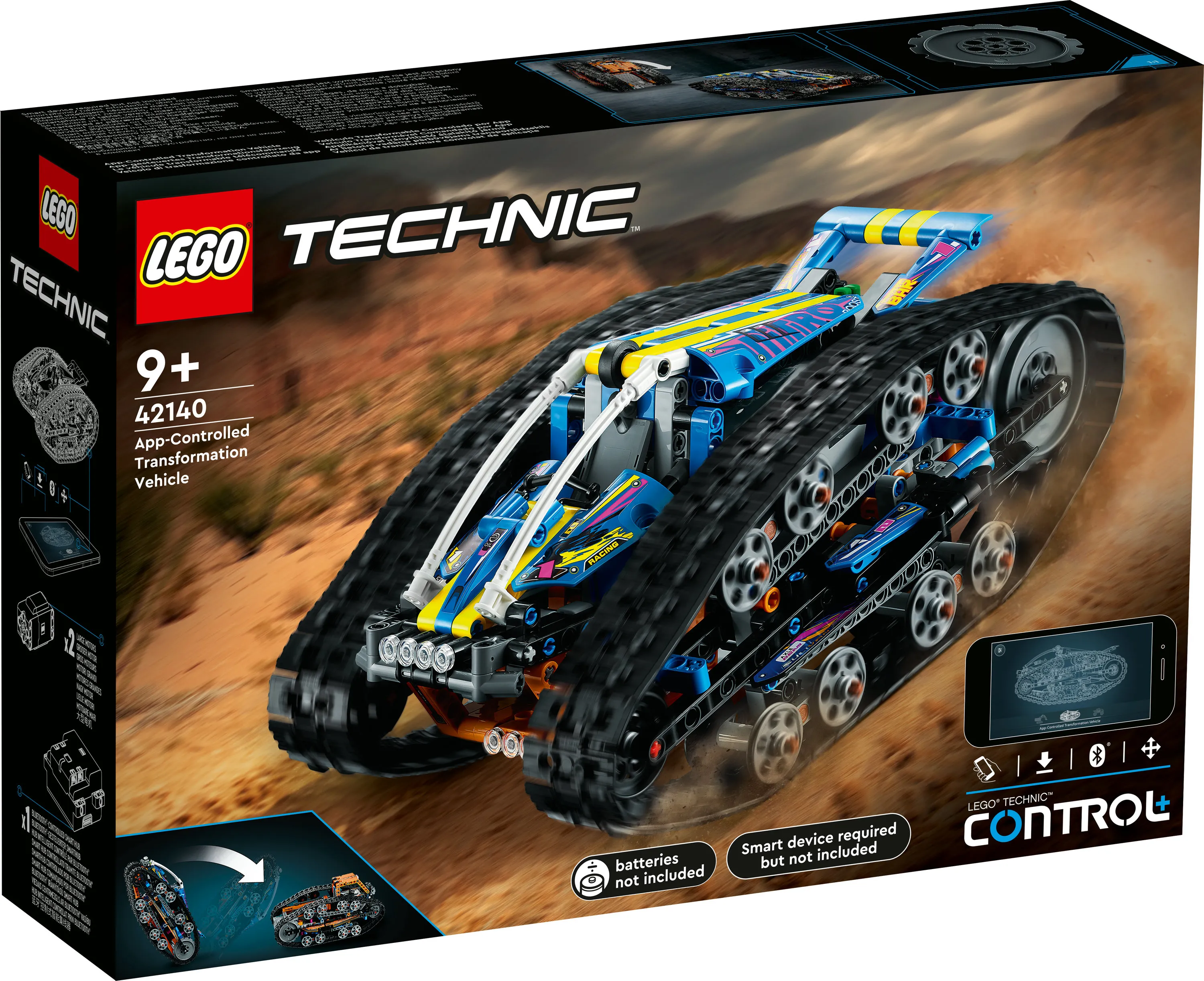 Lego Technic App-Controlled Transformation Vehicle 42140