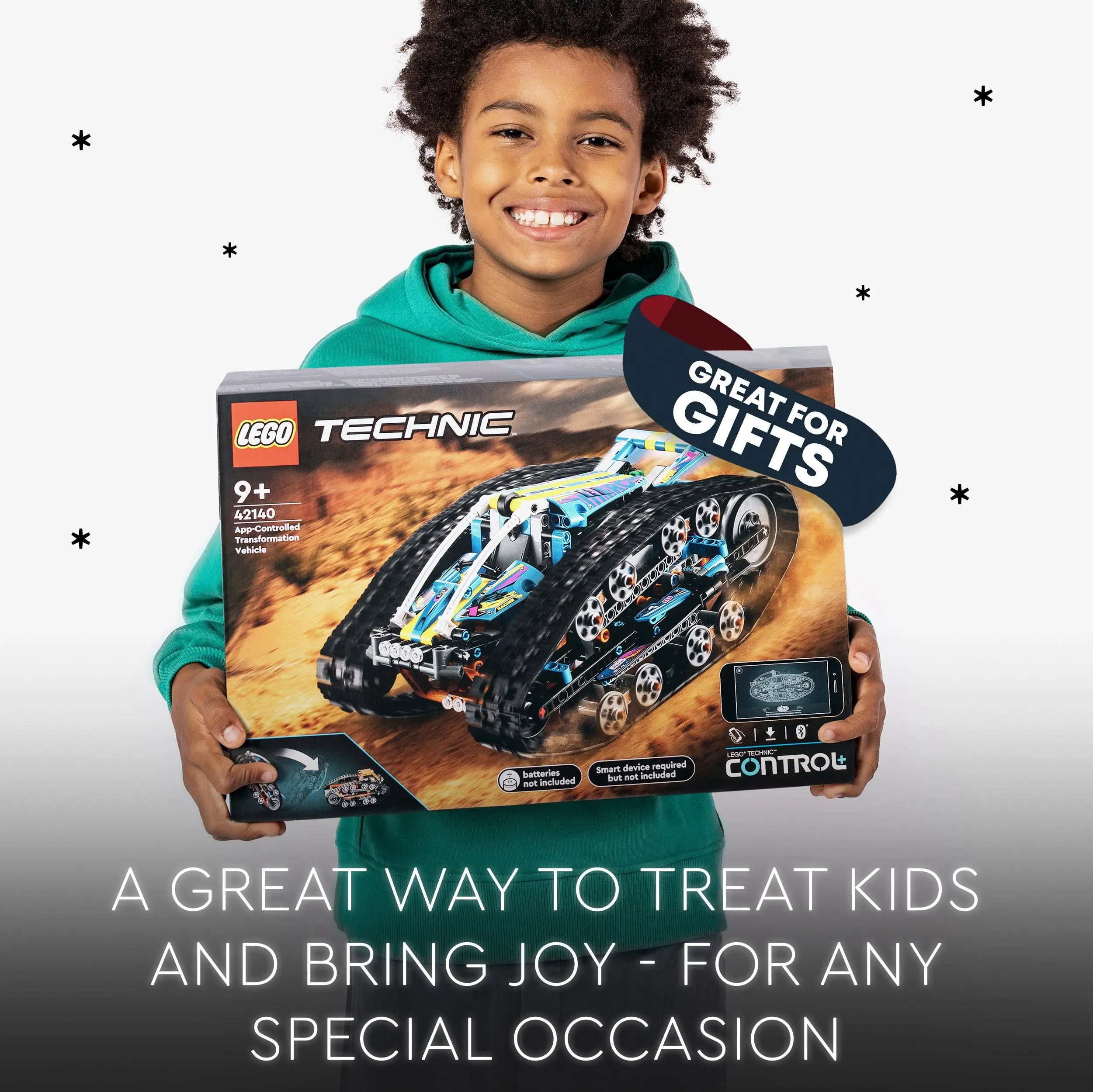 Lego Technic App-Controlled Transformation Vehicle 42140