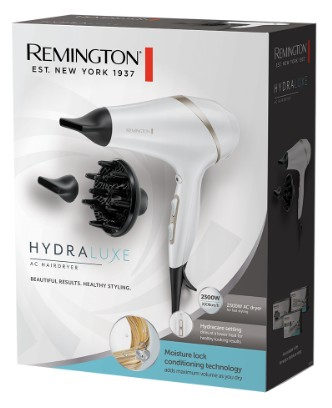 Remington Hydraluxe AC8901 - hair dryer, white