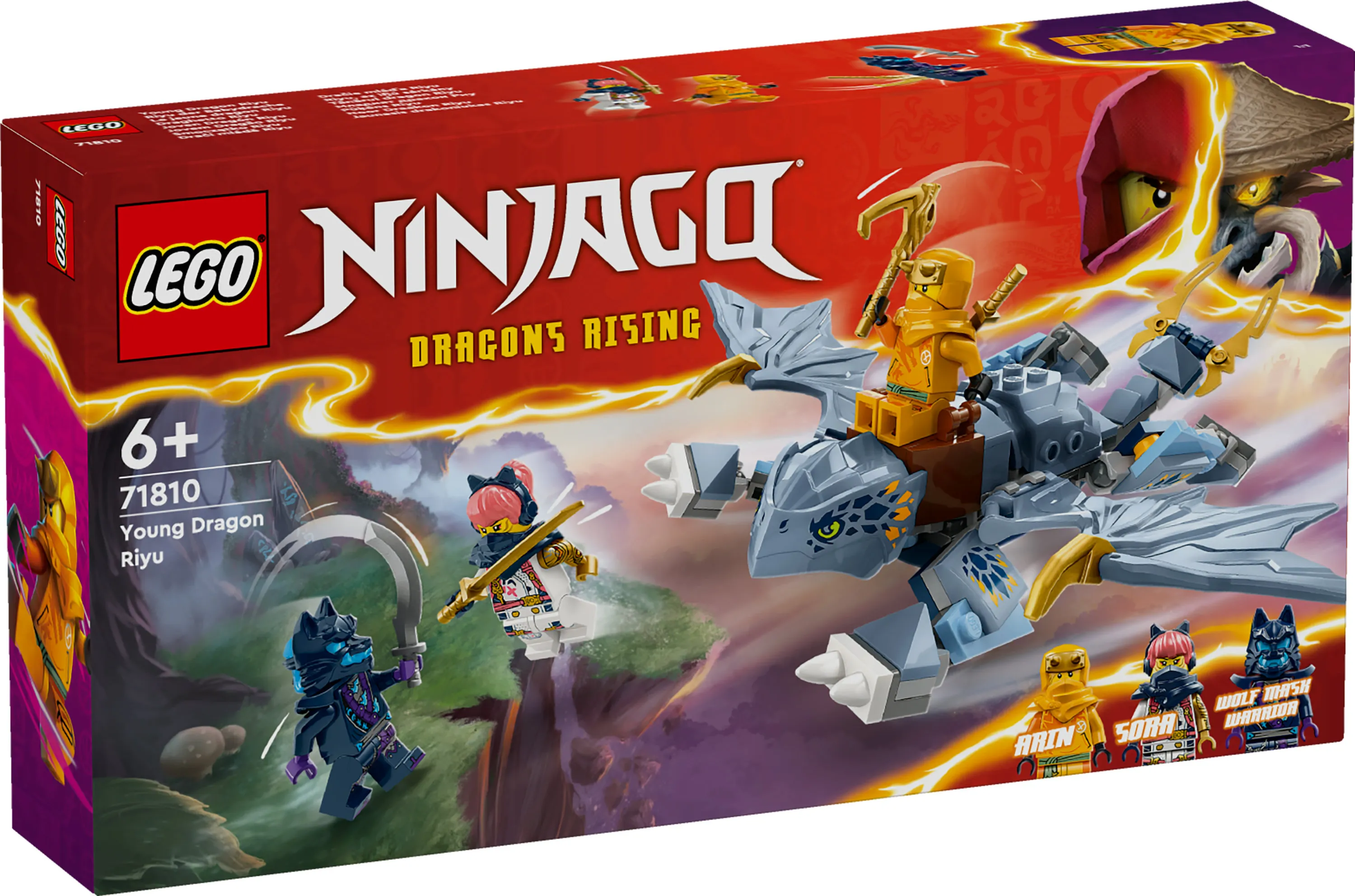 LEGO NINJAGO Pikkuinen Riyu-lohik&auml;&auml;rme 71810
