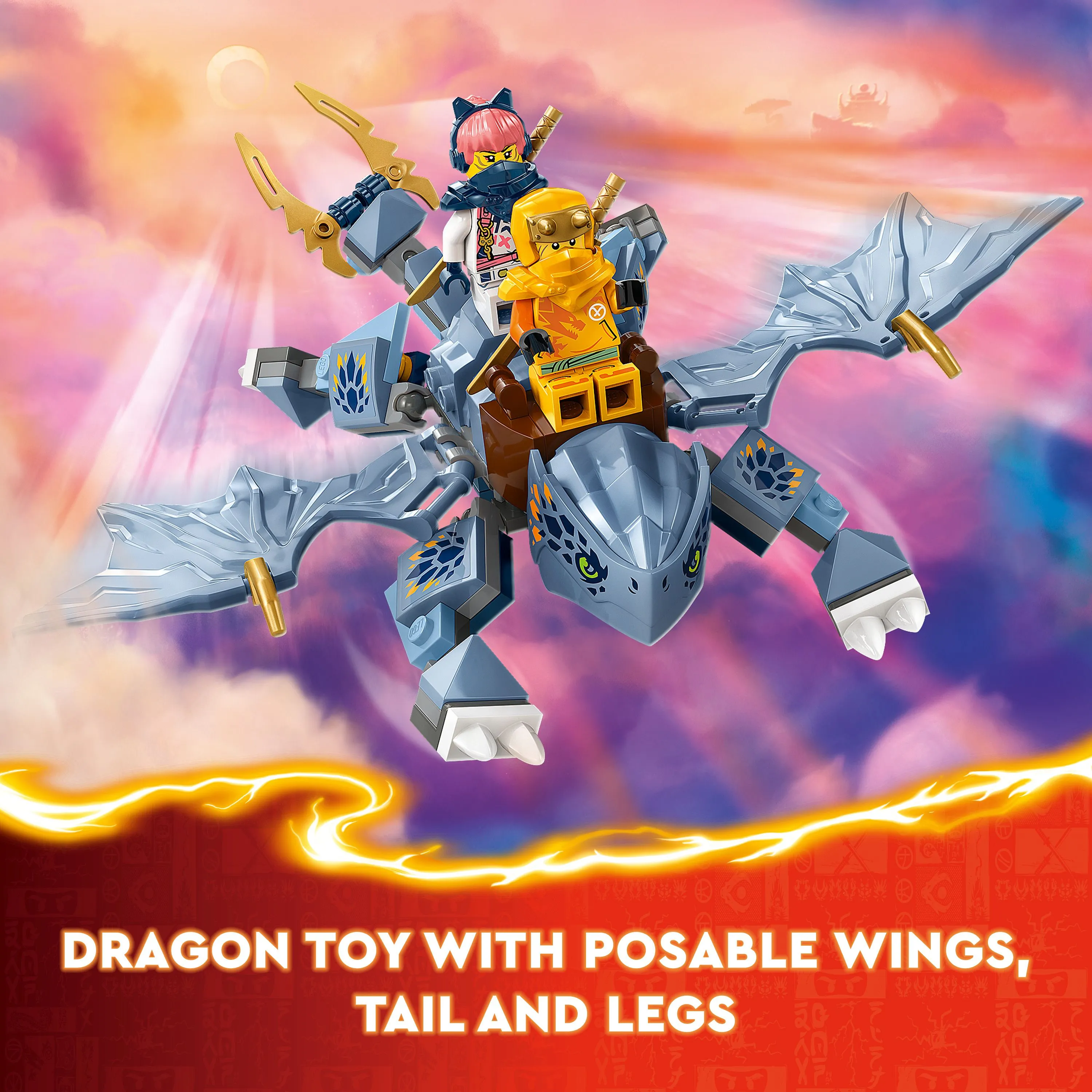 LEGO NINJAGO Pikkuinen Riyu-lohik&auml;&auml;rme 71810