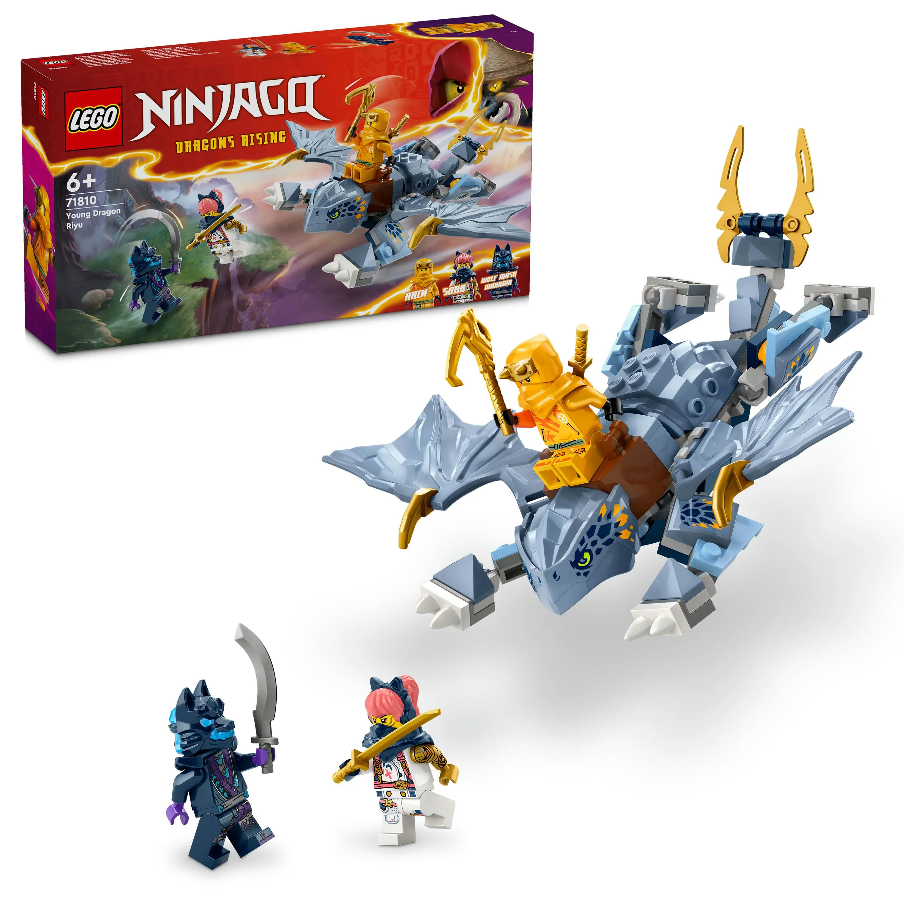 LEGO NINJAGO Pikkuinen Riyu-lohik&auml;&auml;rme 71810