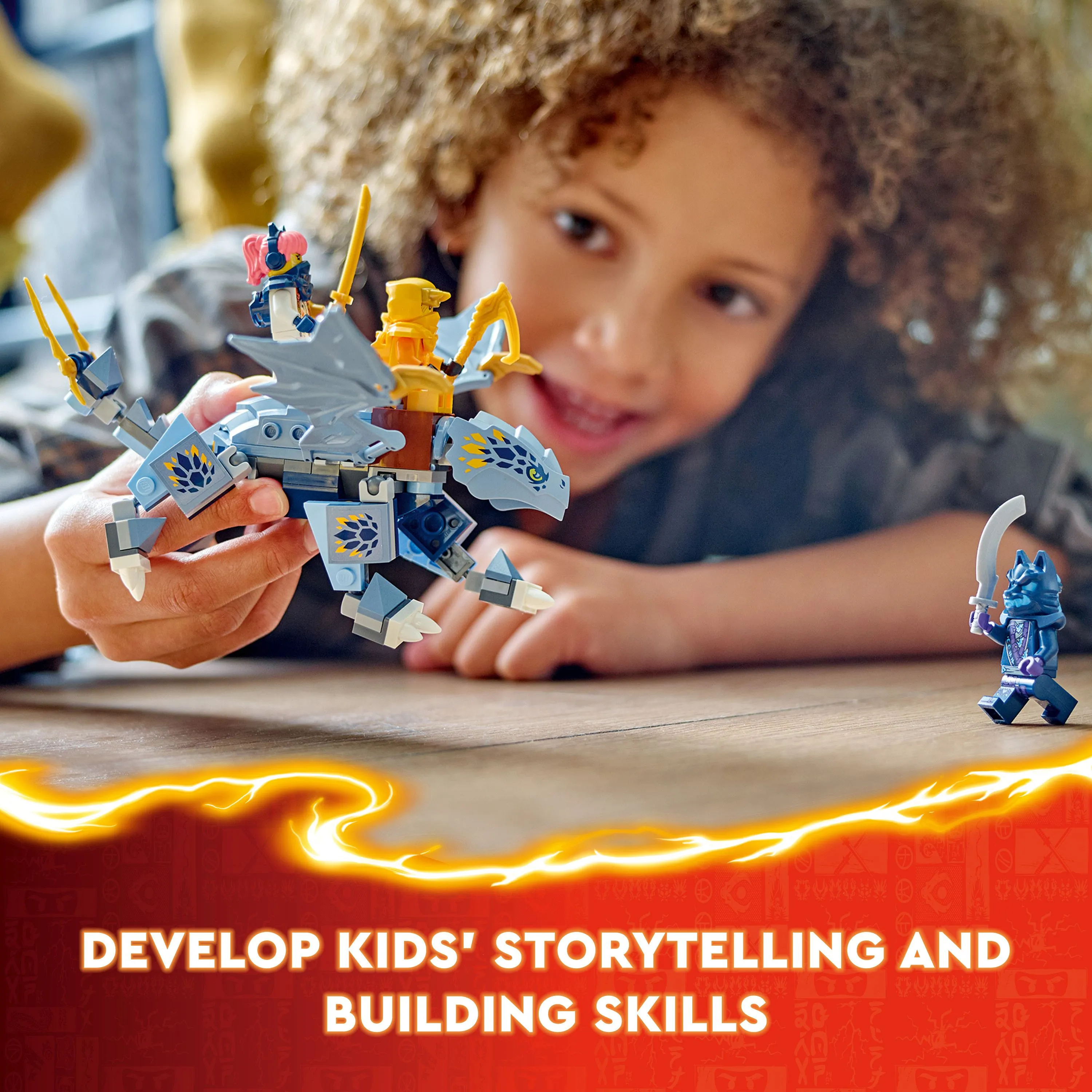 LEGO NINJAGO Pikkuinen Riyu-lohik&auml;&auml;rme 71810