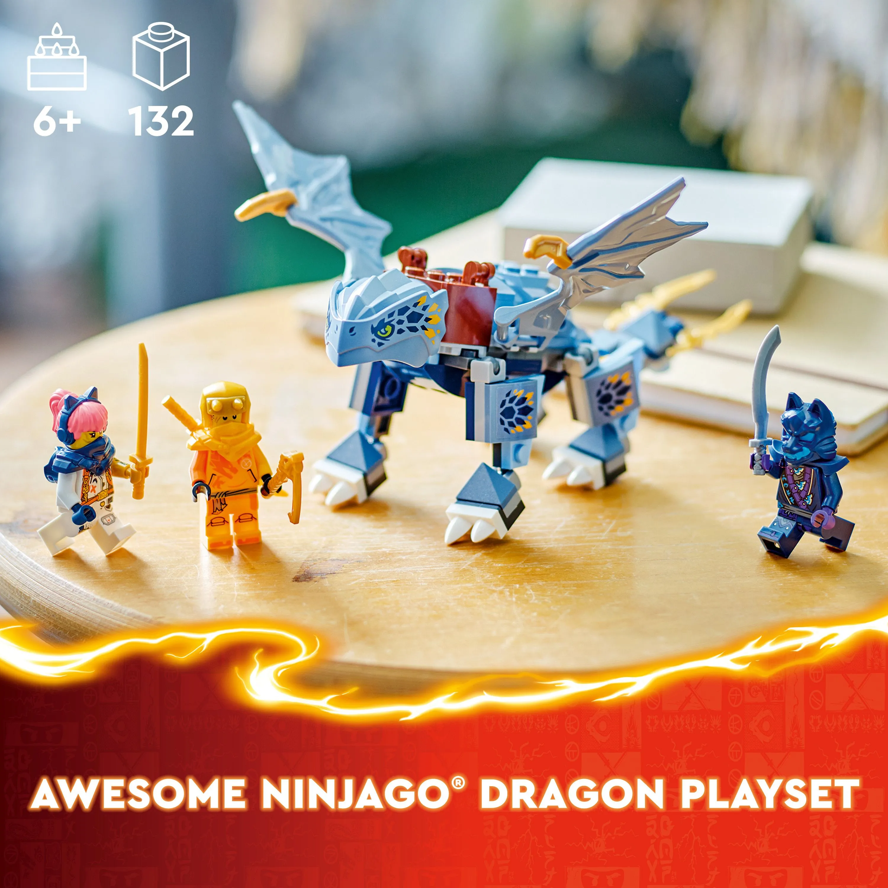 LEGO NINJAGO Pikkuinen Riyu-lohik&auml;&auml;rme 71810