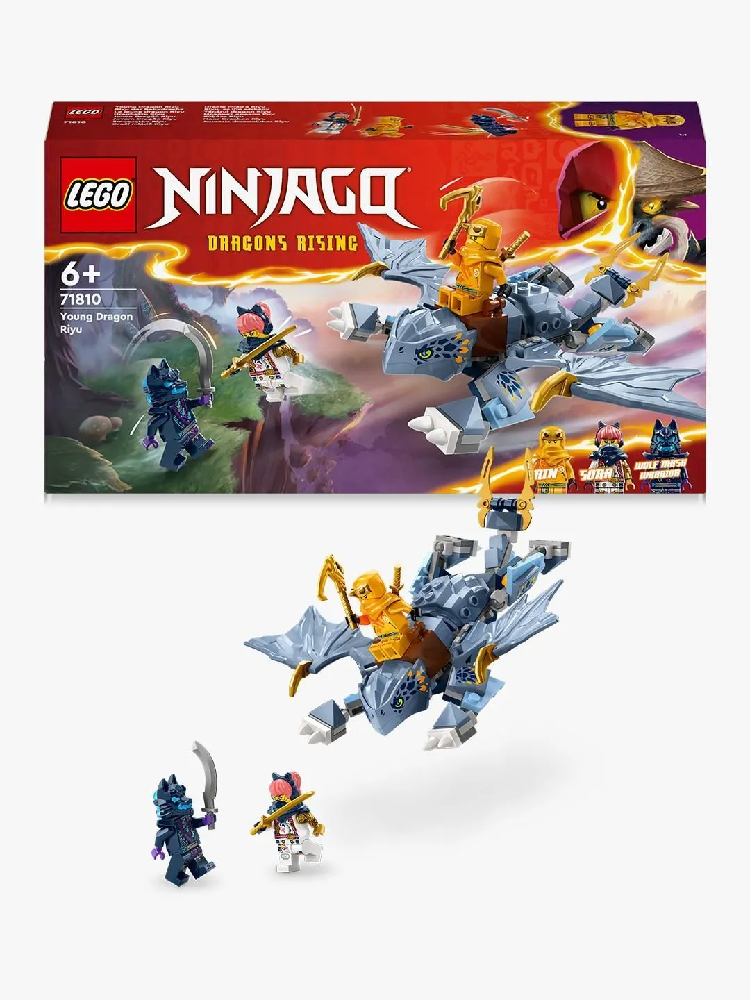 LEGO NINJAGO Pikkuinen Riyu-lohik&auml;&auml;rme 71810