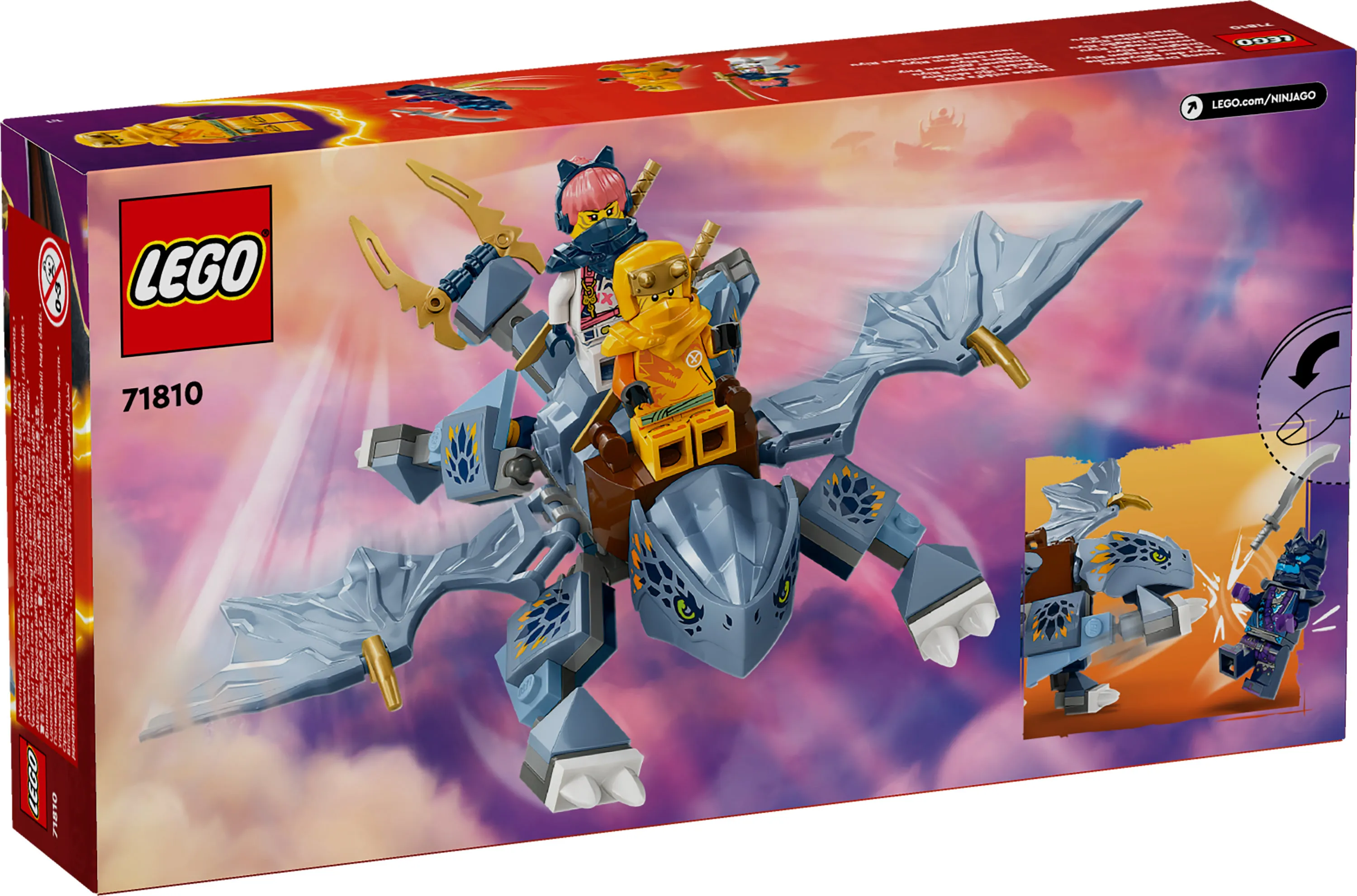 LEGO NINJAGO Pikkuinen Riyu-lohik&auml;&auml;rme 71810