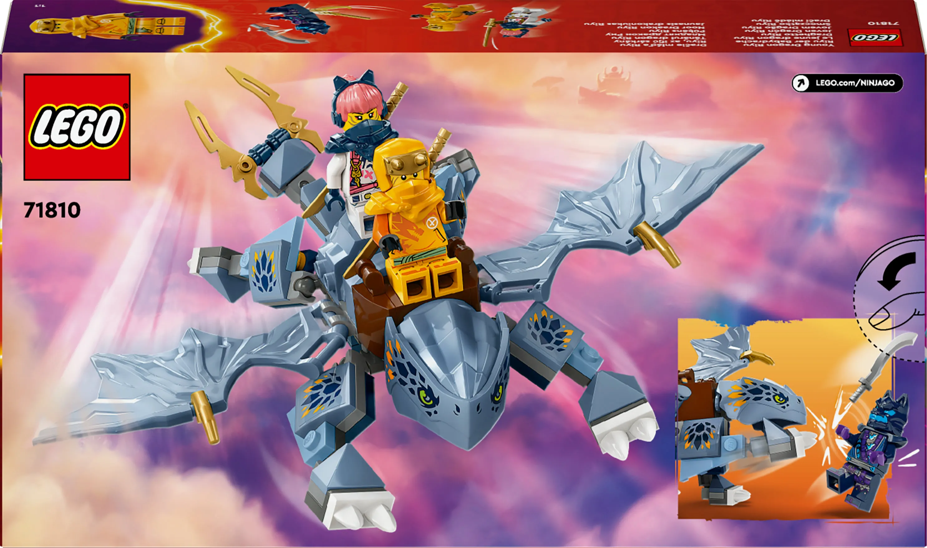LEGO NINJAGO Pikkuinen Riyu-lohik&auml;&auml;rme 71810