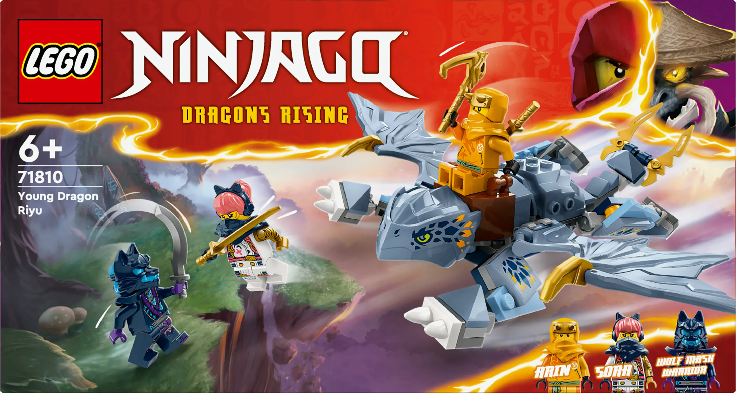 LEGO NINJAGO Pikkuinen Riyu-lohik&auml;&auml;rme 71810