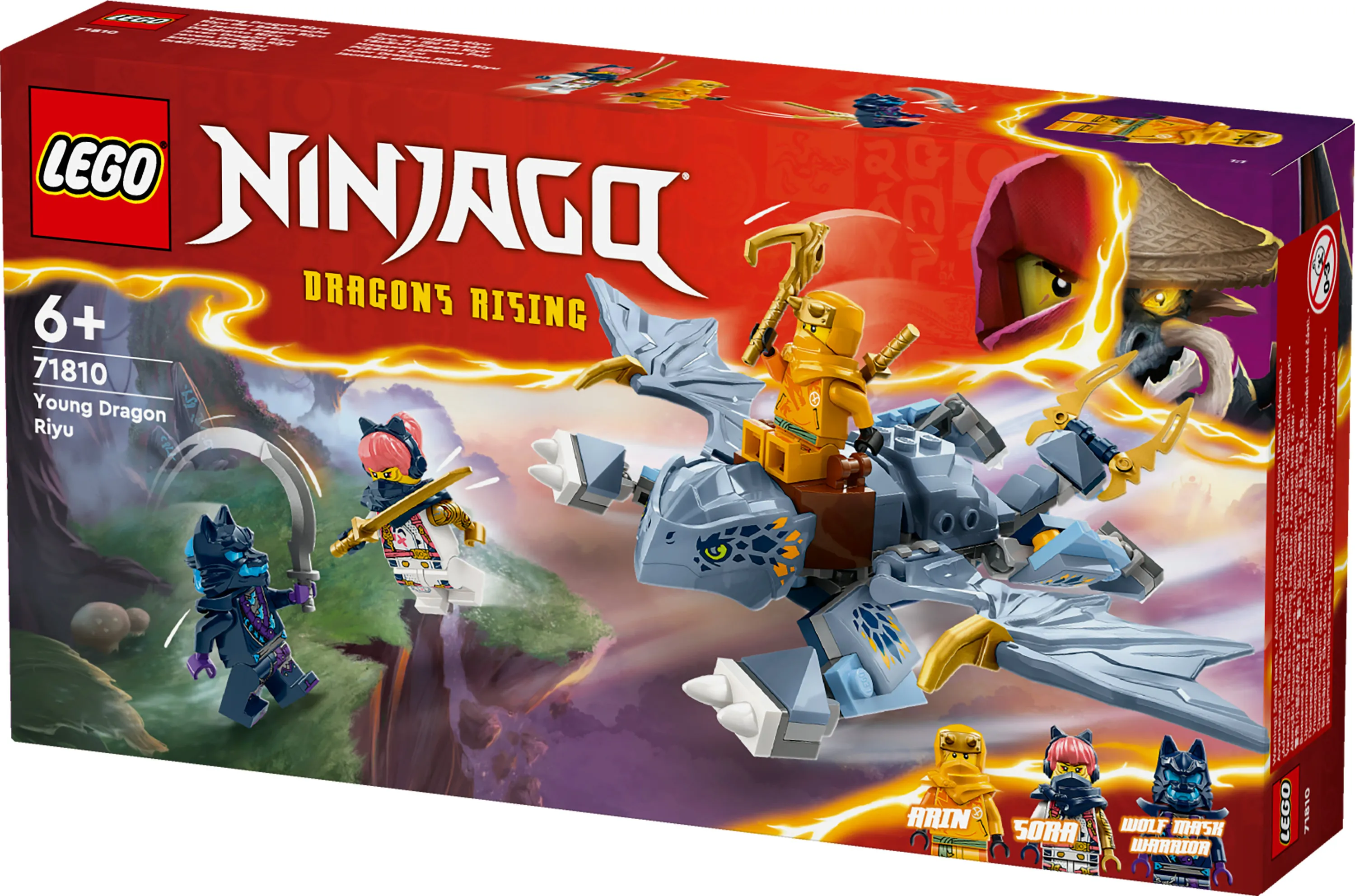 LEGO NINJAGO Pikkuinen Riyu-lohik&auml;&auml;rme 71810