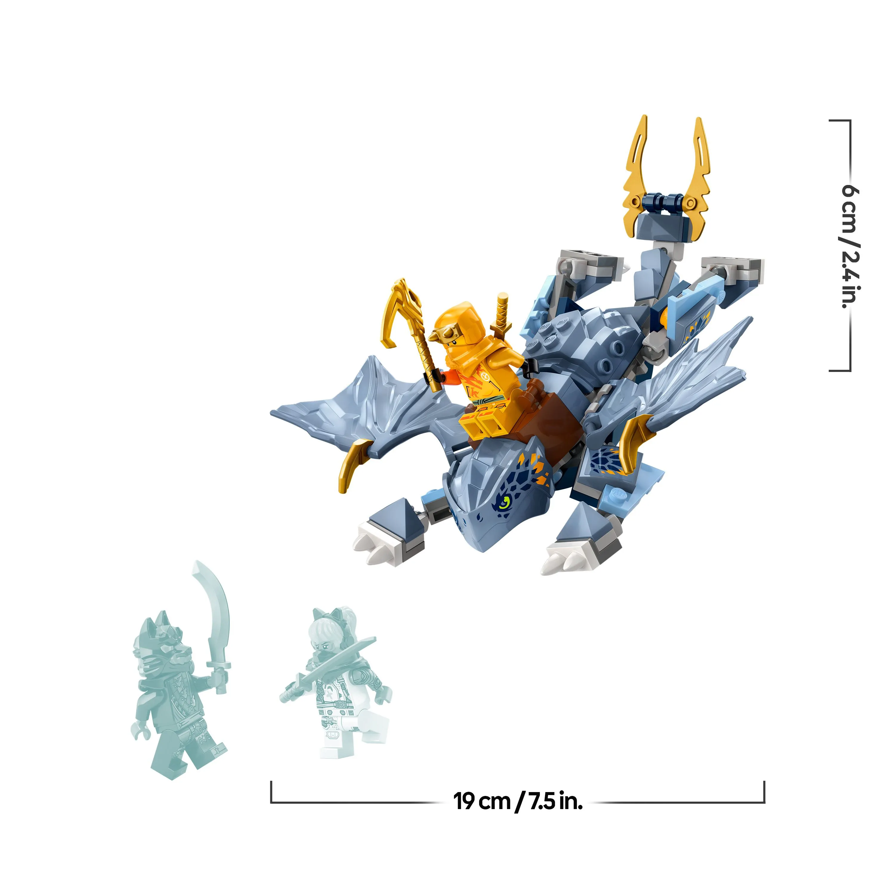 LEGO NINJAGO Pikkuinen Riyu-lohik&auml;&auml;rme 71810