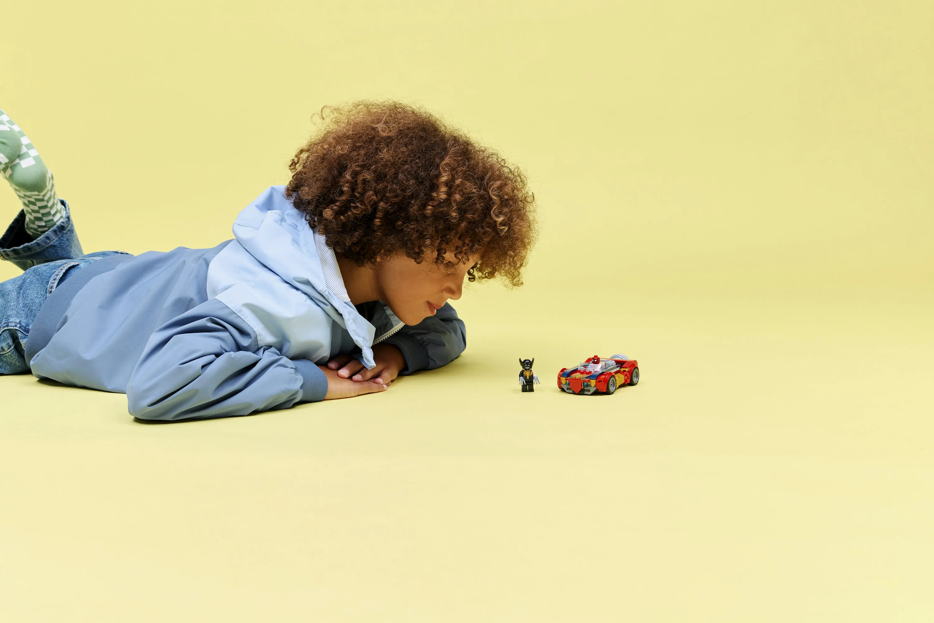 LEGO Marvel Spider-Manin auto vastaan Venomiksi muuttunut Wolverine 76336