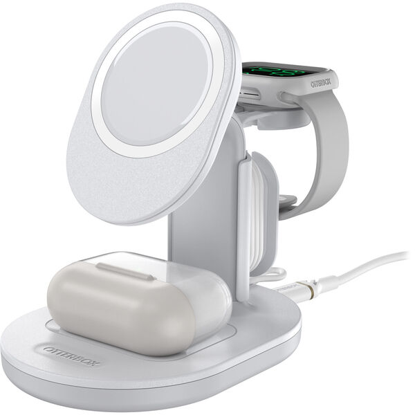OtterBoxMultiDeviceWirelesChargeStandWHT - (ei palautusoikeutta)