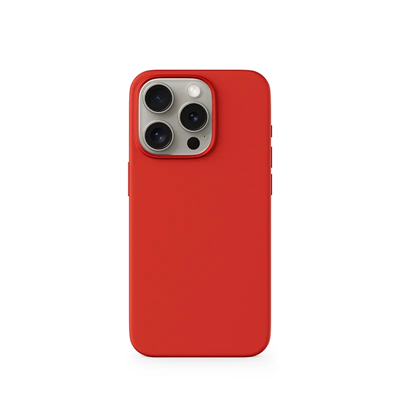 Epico Mag+ Silicone, iPhone 15 Plus - Case, Red