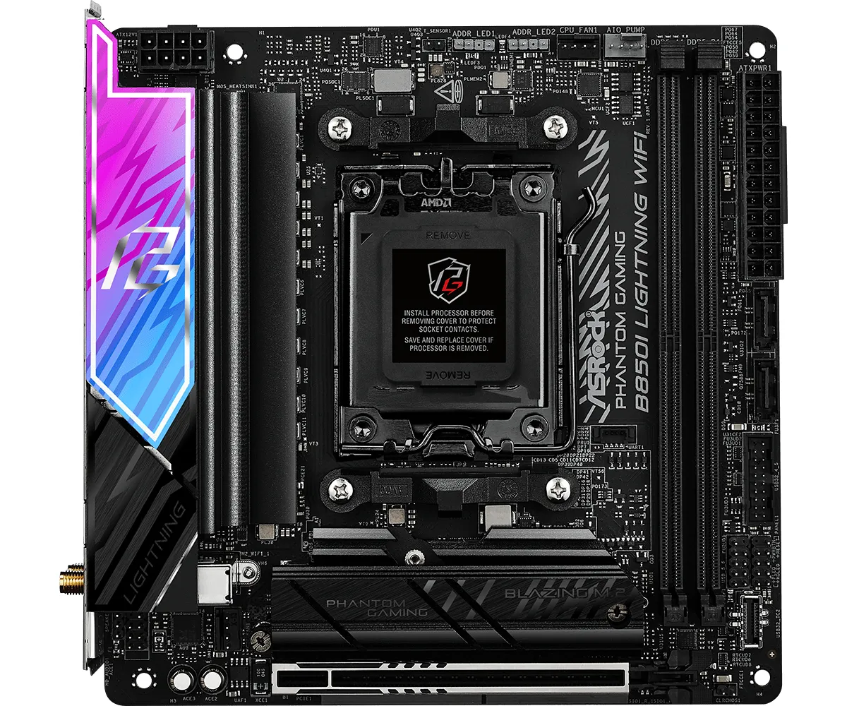 ASRock B850I Lightning WiFi AM5 mITX -emolevy