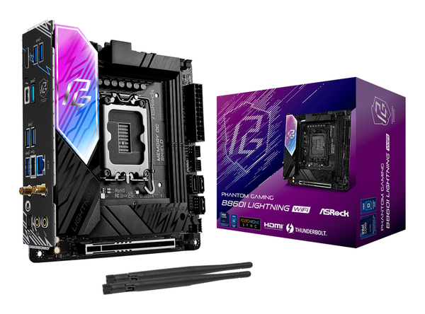 ASRock B860I Lightning WiFi 6E LGA 1851 Mini-ITX DDR5 - motherboard
