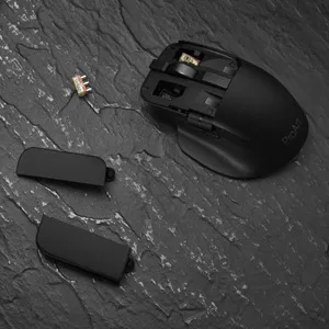 ASUS ProArt MD301 tr&aring;dl&ouml;s ergonomisk mus, svart
