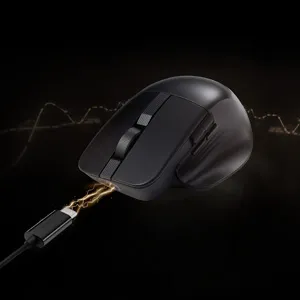 ASUS ProArt MD301 tr&aring;dl&ouml;s ergonomisk mus, svart