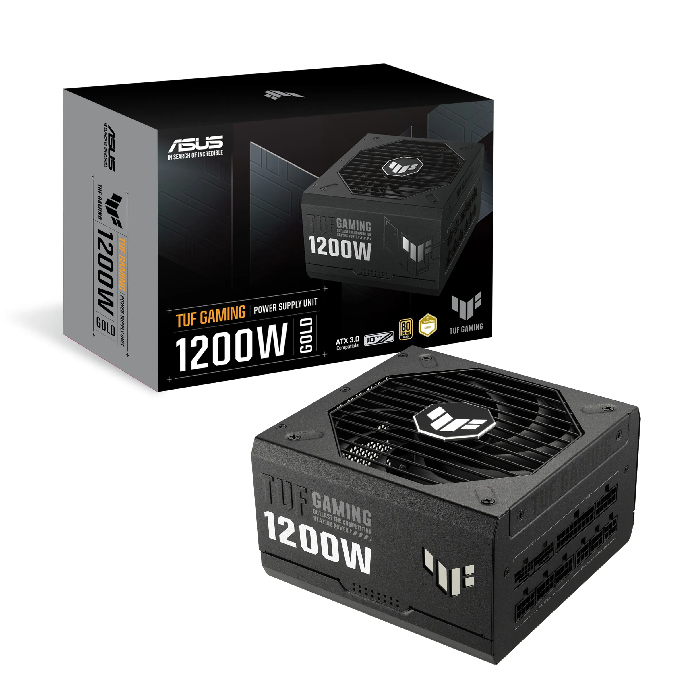 Asus TUF GAMING 1200W - n&auml;taggregat, 80 Plus Gold