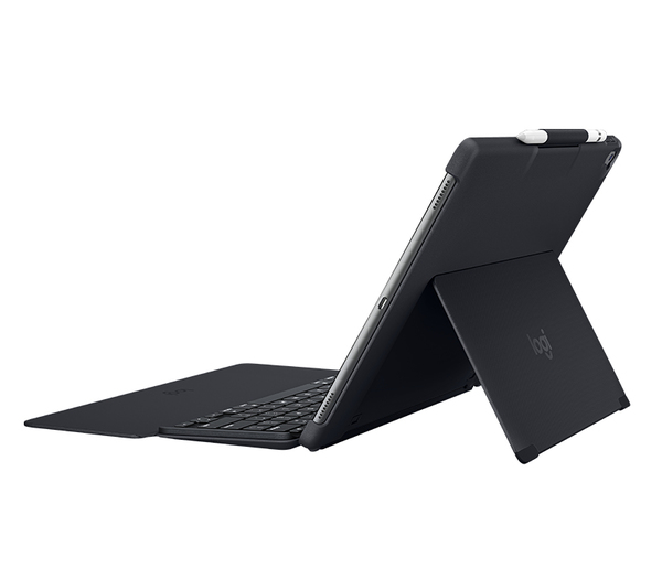 Logitech SLIM COMBO with detachable keyboard + Smart Connector f. iPad Pro 32,8cm/12.9 inch (1. + 2. generation) BLACK (PAN) NORDIC