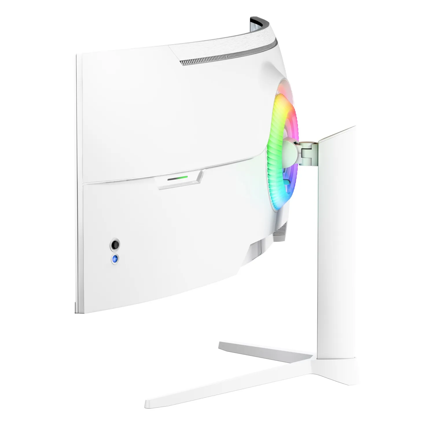 Arozzi 49&quot; Nova. UWQHD, 165Hz, 1ms, VA - curved spelsk&auml;rm, Vit