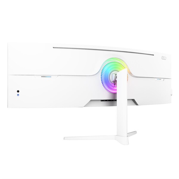 Arozzi 49" Nova. UWQHD, 165Hz, 1ms, VA - curved gaming monitor, White