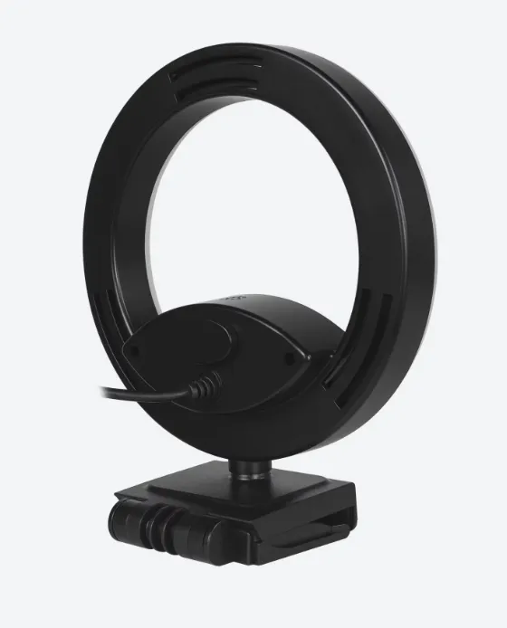 Arozzi Occhio Full HD Ring Light -web-kamera, musta