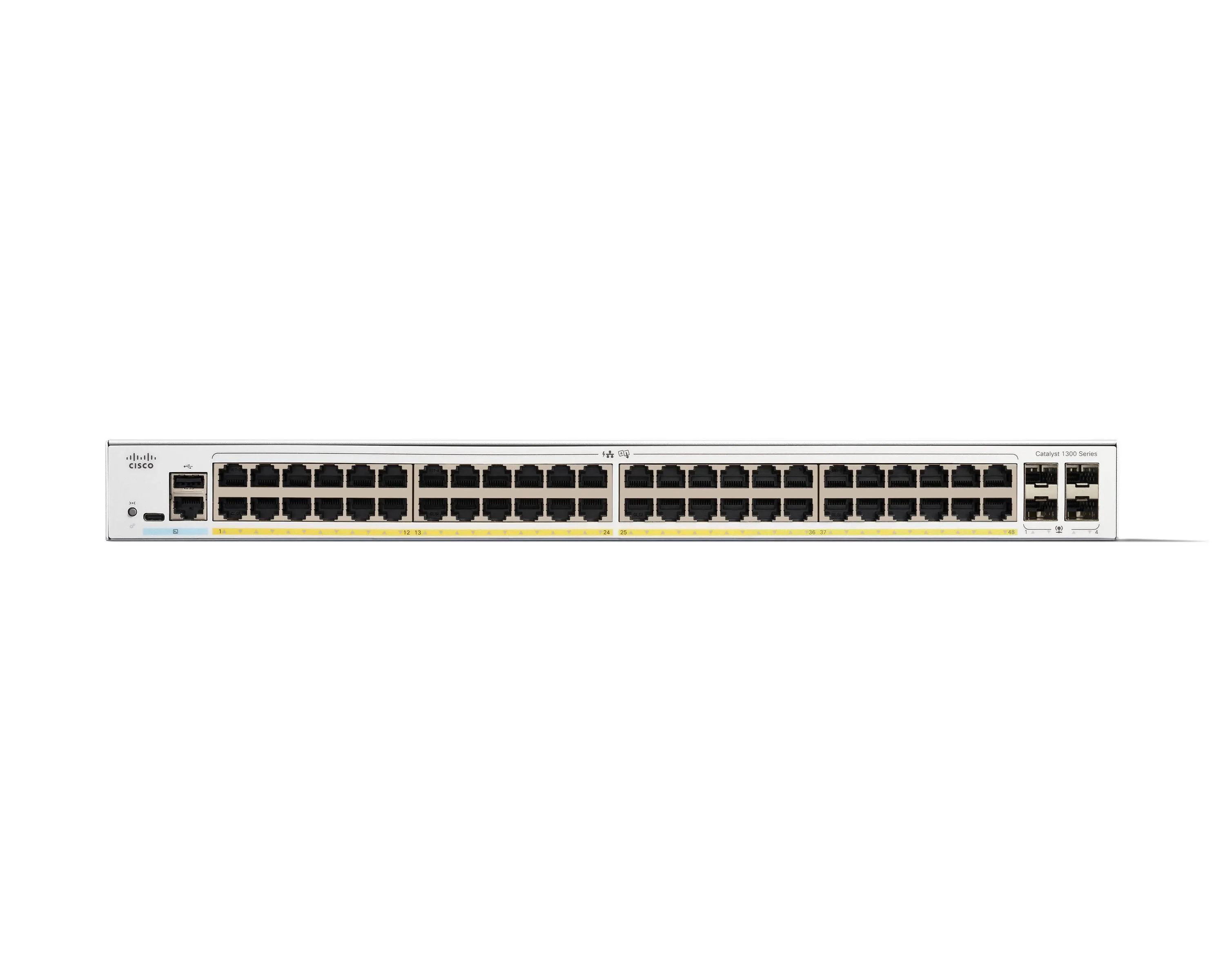 Catalyst 1300 48p GE PoE 4x1G SFP Catalyst 1300 48p GE PoE 4x1G SFP