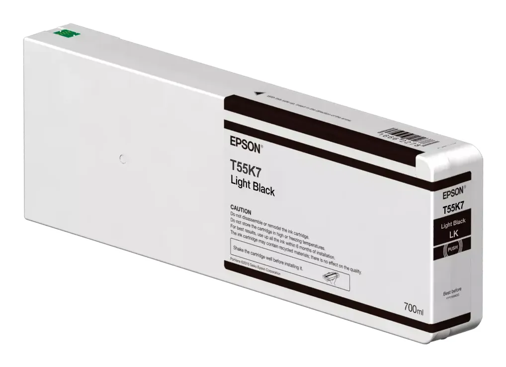 Epson T55K700 ink cartridge, 700 ml, Light Black