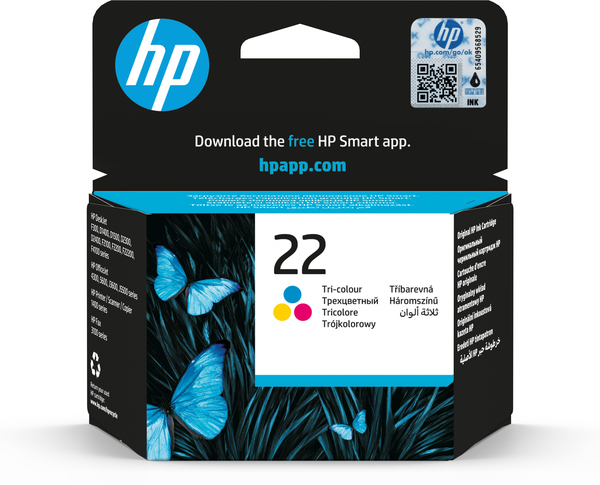 HP 22 ink color 5ml PSC 1410 Deskjet 3940