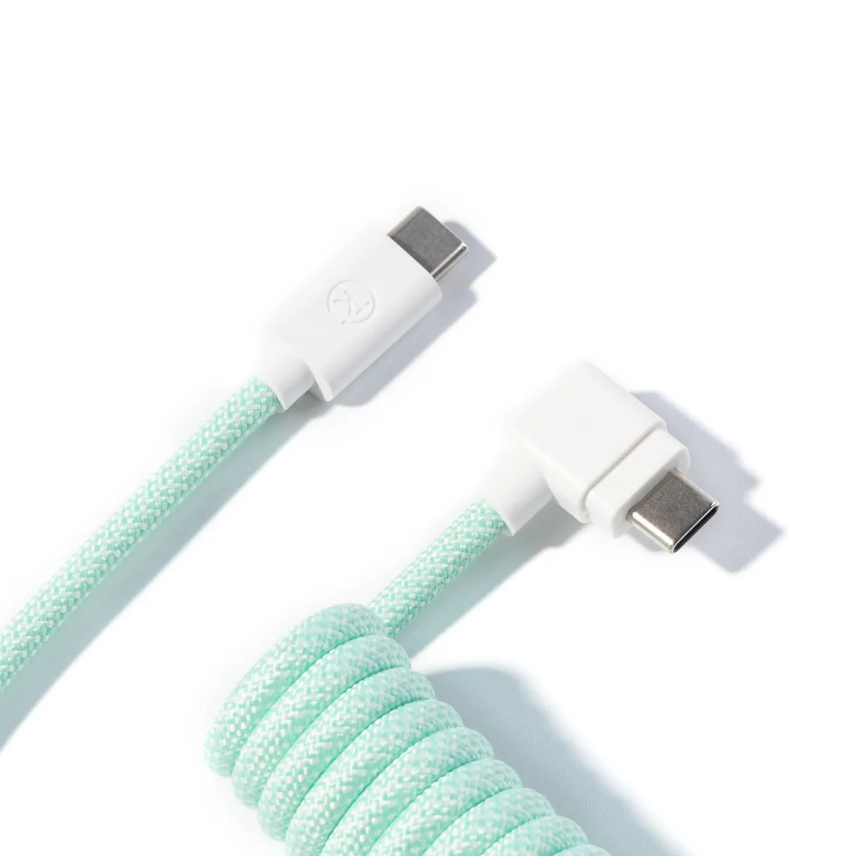 Keychron CAB-46 USB-C &ndash; USB-A -kaapeli, 1,76 m, mintunvihre&auml;